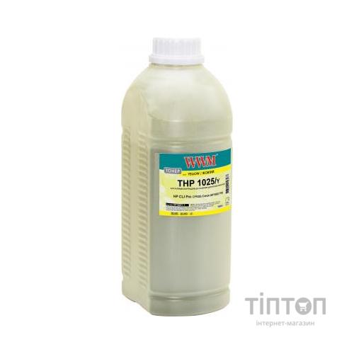 Тонер HP CLJ CP1025/Canon LBP 5050/7100 , 1000г Yellow WWM (HP1025Y-1)