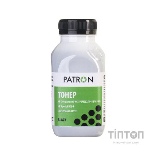 Тонер HP CLJ CP1025/CP1215/M252/M452/M552/5500 BLACK 100 г Patron (PN-HCS-P-B-100)