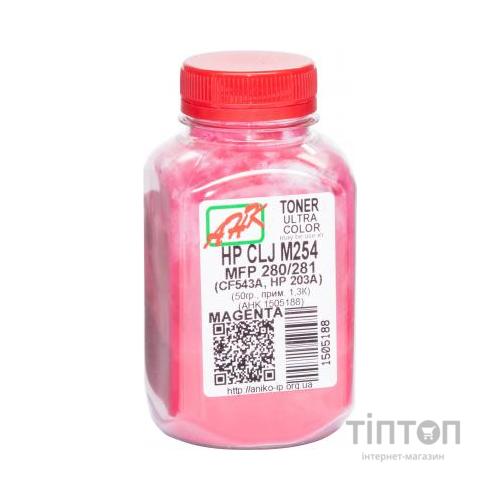 Тонер HP CLJ M254/MFP280/281, 50г Magenta AHK (1505188)
