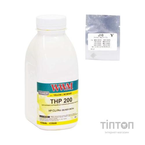 Тонер HP CLJ Pro 200/M251/M276n Yellow +chip WWM (TC200Y)