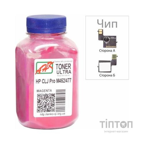 Тонер HP CLJ Pro M252/M277 +Apex chip, 40г Magenta AHK (3203132)