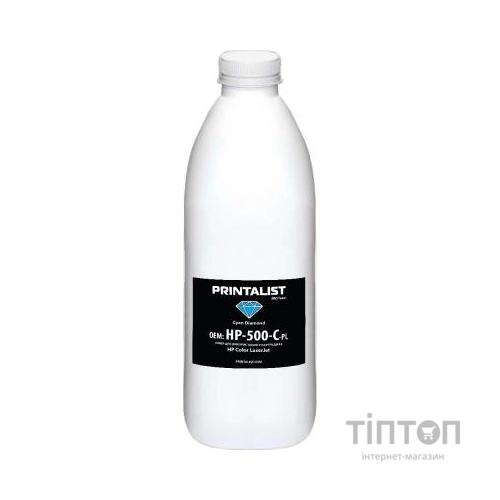 Тонер HP CLJ Universal 500г Cyan Printalist (HP-500-C-PL)