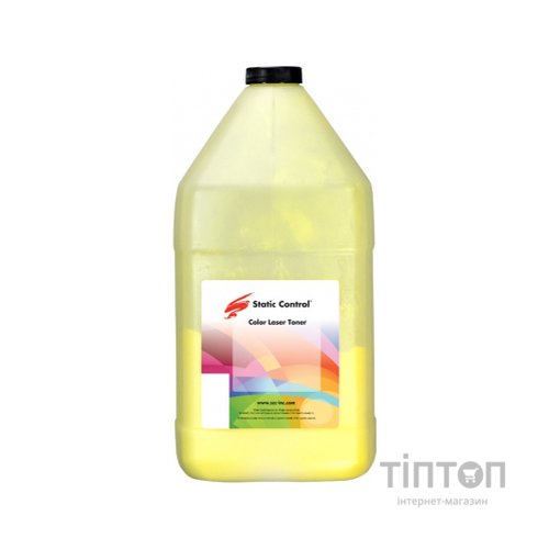 Тонер HP CLJP M252/M254/M452 1кг yellow Static Control (HM254-1KG-YOS)