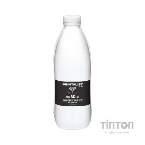 Тонер HP LJ 1100/5L/6L , 1000г Black Printalist (AX-1-PL)