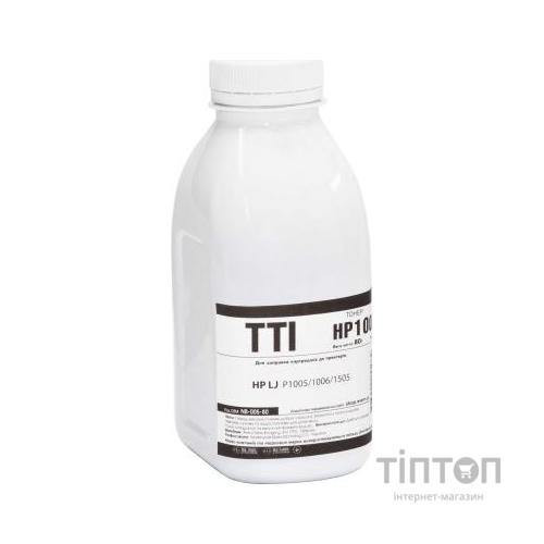 Тонер HP LJ P1005/1006/1505, 80г Black TTI (NB-005-80)