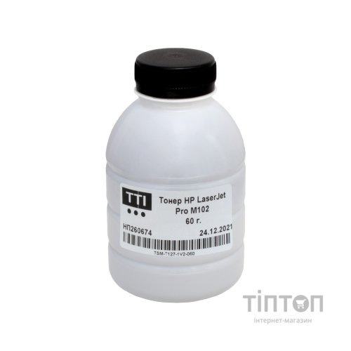 Тонер HP LJ Pro M102, 60 г TTI (TSM-T127-1V2-060)