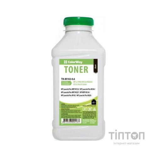 Тонер HP LJ Pro M102/M130/M203/M230 (60g) TH-M102-0.6 ColorWay (TH-M102-0.6)