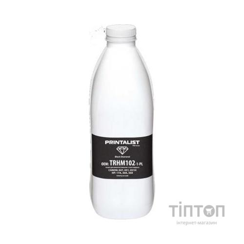 Тонер HP LJ Pro M102A/102W/130A, 1000г Black Printalist (TRHM102-1-PL)