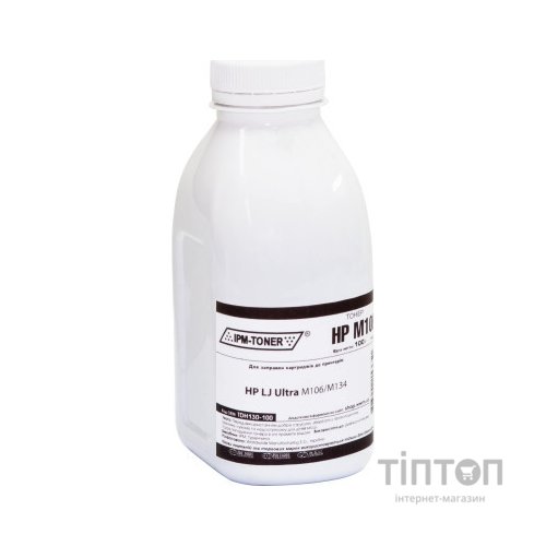 Тонер HP LJ Ultra M106/M134, 100г Black IPM (TDH130-100)