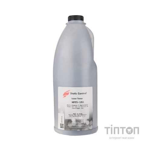 Тонер HP LJ Universal 1010/1012/1020/1200/1300/1320/2200/2300/2430 Static Control (MPT5-1KG) 1 кг