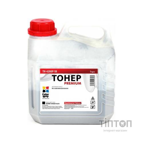 Тонер HP LJ4200/4250/4300/4350 (1kg) Premium ColorWay (TH-4200P-1B) 1 кг
