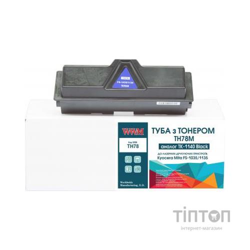 Тонер-картридж WWM Kyocera TK-1140 chip (TH78)
