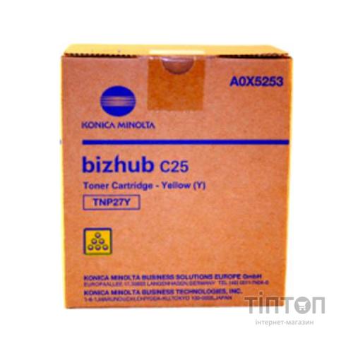 Тонер Konica Minolta TNP-27 yellow (6k) для C25 (A0X5253)