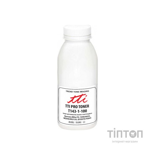 Тонер Kyocera Mita FS-1040/6025, M2040/M2135, ECOSYS P3045 , 100г Black TTI (T143-1-100)