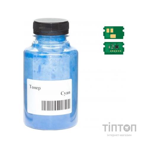 Тонер Kyocera TK-5220, 30г Cyan +chip AHK (3203557)