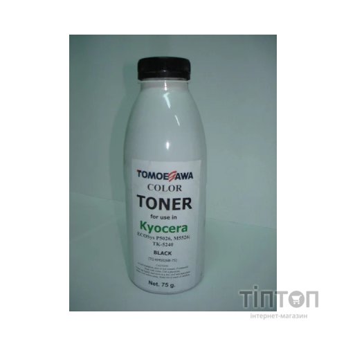 Тонер KYOCERA TK-5240 (75г) Black Tomoegawa (TG-KM5026B-75)