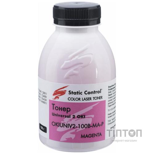 Тонер MAK OKI C810/830 Static Control (MAKOKIUNIV2-100B-MA-P)