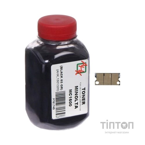 Тонер MINOLTA MC1600/1680 (+chip) Black AHK (1501322)