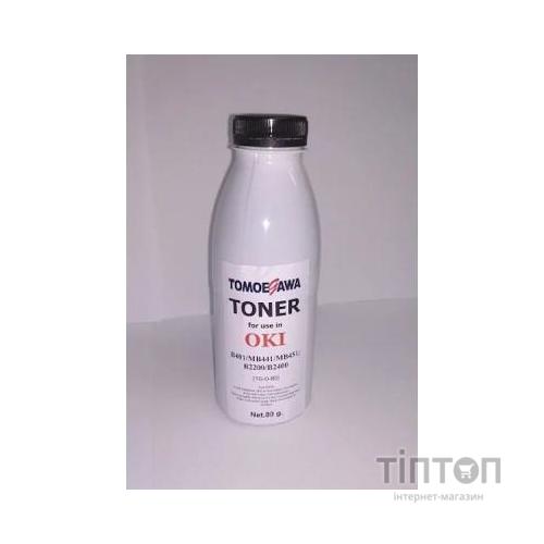 Тонер OKI B401/MB441/MB451; B2200/B2400, 80г Tomoegawa (TG-O-80)