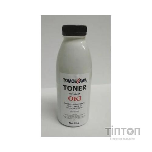 Тонер OKI B411/B431/MB461/MB471/MB491, 75г Tomoegawa (TG-O-75)