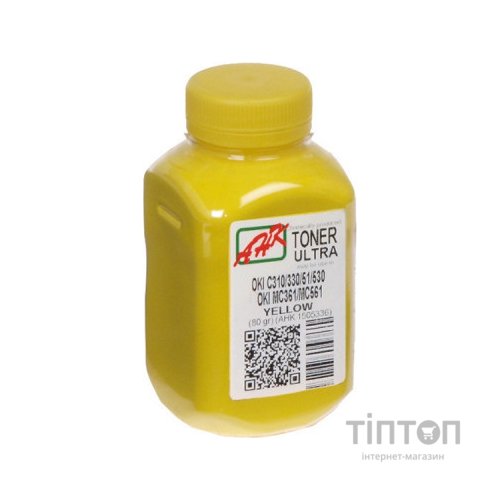 Тонер OKI C310/330/510/530, ULTRA COLOR, 80г Yellow AHK (1505336)