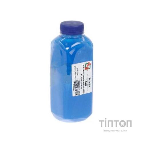 Тонер OKI C3100/C3200/C5100, 110г Cyan AHK (1501560)