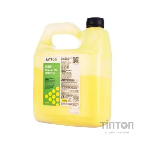 Тонер OKI C3100/C810 1кг YELLOW OCS Patron (PN-OC3100-Y-1)