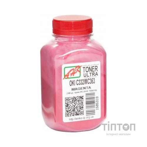 Тонер OKI C332/MC363, 100г Magenta AHK (1505319)