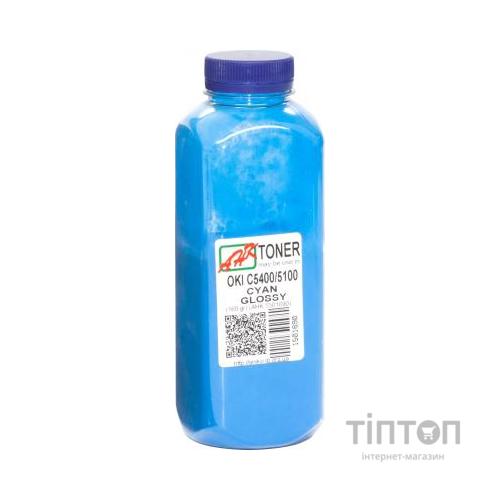 Тонер OKI C5100/5200/5300/5400 160г Glossy Cyan AHK (1501690)