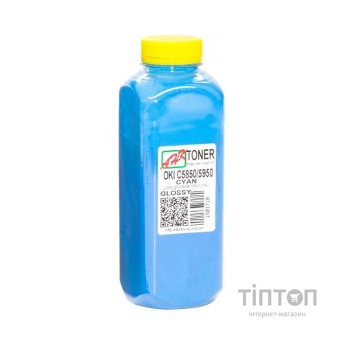 Тонер OKI C5850/5950, 250г Cyan Glossy AHK (1501718)