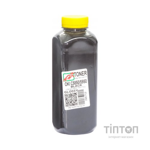 Тонер OKI C5850/5950, 250г Glossy.Black AHK (1501712)