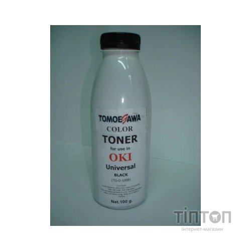 Тонер OKI UNIVERSAL, 100г Black Tomoegawa (TG-O-100B)