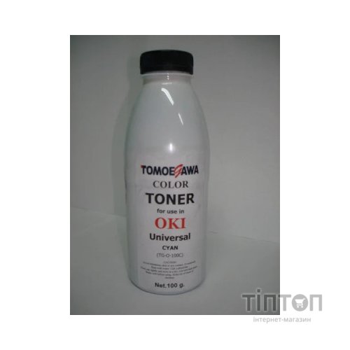 Тонер OKI UNIVERSAL, 100г Cyan Tomoegawa (TG-O-100C)