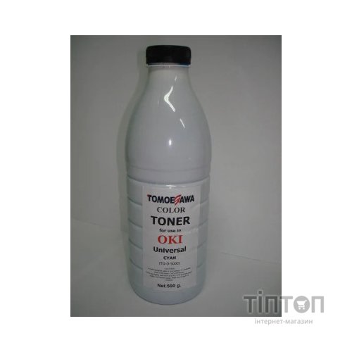 Тонер OKI UNIVERSAL 500г Cyan Tomoegawa (TG-O-500C)