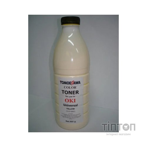 Тонер OKI UNIVERSAL 500г Yellow Tomoegawa (TG-O-500Y)
