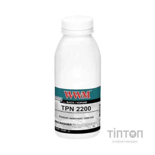 Тонер Pantum M6500/M6607, P2200/2500, 90г Black WWM (WWM-PC211EV-90)