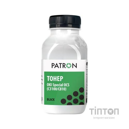 Тонер PATRON OKI C3100/C3200/C810 BLACK 100г OCS (OCS-B-100)