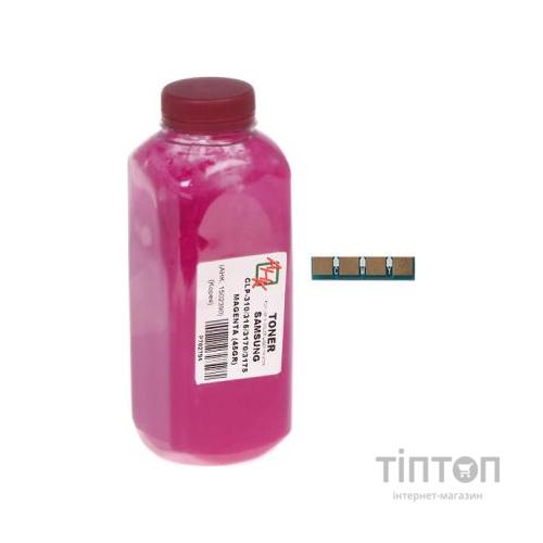 Тонер Samsung CLP-310/315/3175, 45г Magenta + chip AHK (1502406)