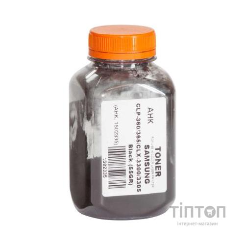 Тонер Samsung CLP-360/365/CLX-3300/3305 , 55г Black AHK (1502335)