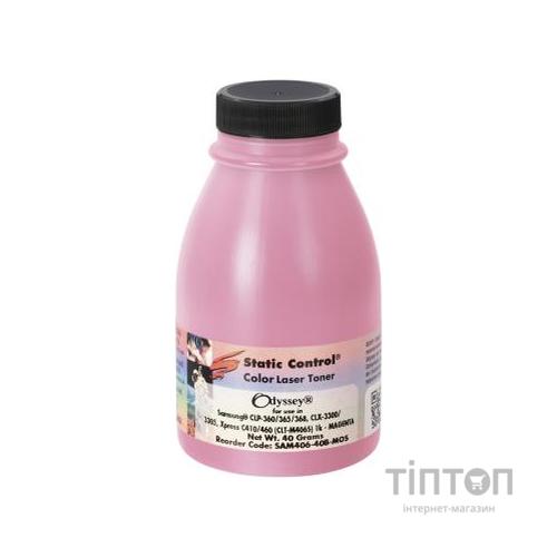 Тонер Samsung CLP-360/CLX-3300 40г magenta, фасовка Static Control (SAM406-40B-MOS-P)
