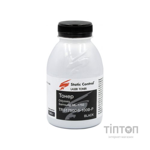 Тонер Samsung ML-1750 100г фасовка Static Control (TRS1750OS-100B-P)