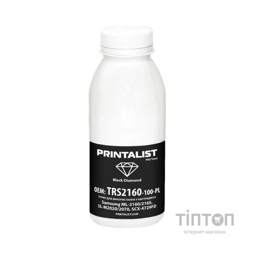 Тонер Samsung ML-2160 100г Black Printalist (TRS2160-100-PL)