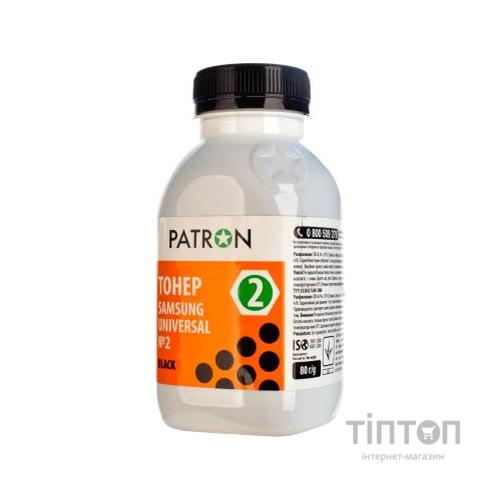 Тонер SAMSUNG Universal №2 80г PATRON (T-PN-SU2-080)