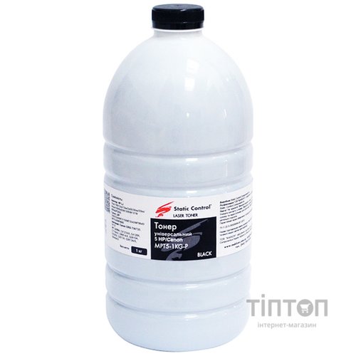 Тонер SCC (MPT5-1KG-P) HP/Canon Universal Static Control Black 1000г
