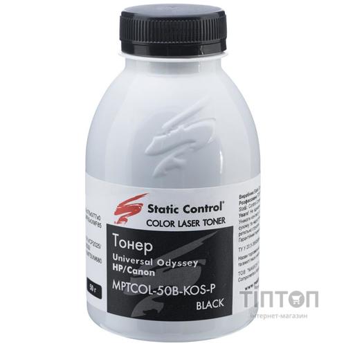 Тонер SCC (MPTCOL-50B-KOS-P) HP LJ Universal Black 50г