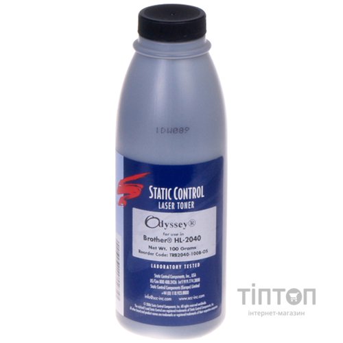 Тонер Static Control TRB2040-100B-OS Brother HL-2030, 2040, 2070 чорний