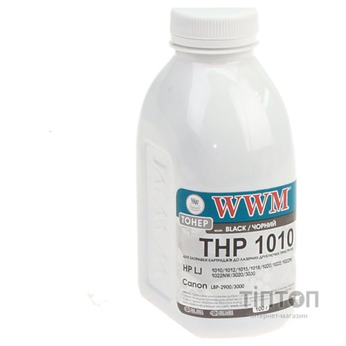 Тонер WWM G242282 HP LJ 1010, 1012, 1015, 1020, 1022 чорний