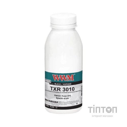 Тонер Xerox Ph3010/Epson M1400, 90г WWM (WWM-Ph-3010-90)