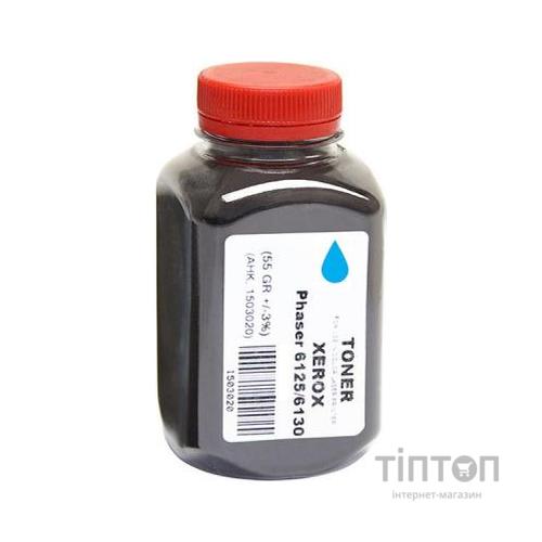 Тонер Xerox Phaser 6125/6130 бутль 50г Cyan AHK (1503030)