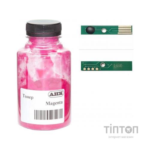 Тонер Xerox Phaser 6600 120г Magenta +chip AHK (3202902)